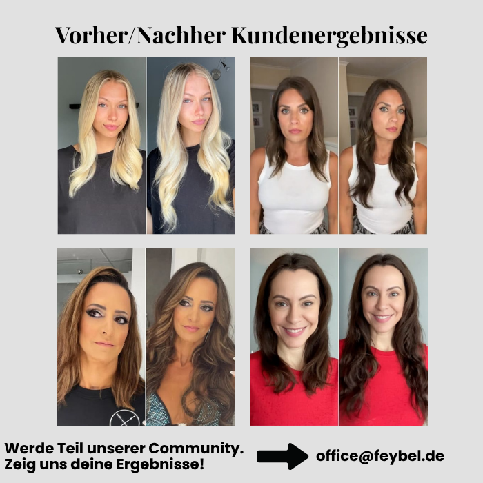 Feybel Haar Extensions – Volumen in 30 Sekunden