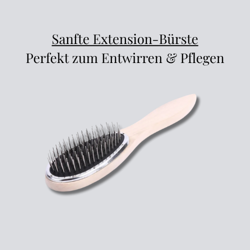 Sanfte Extension-Bürste – Perfekt zum Entwirren & Pflegen