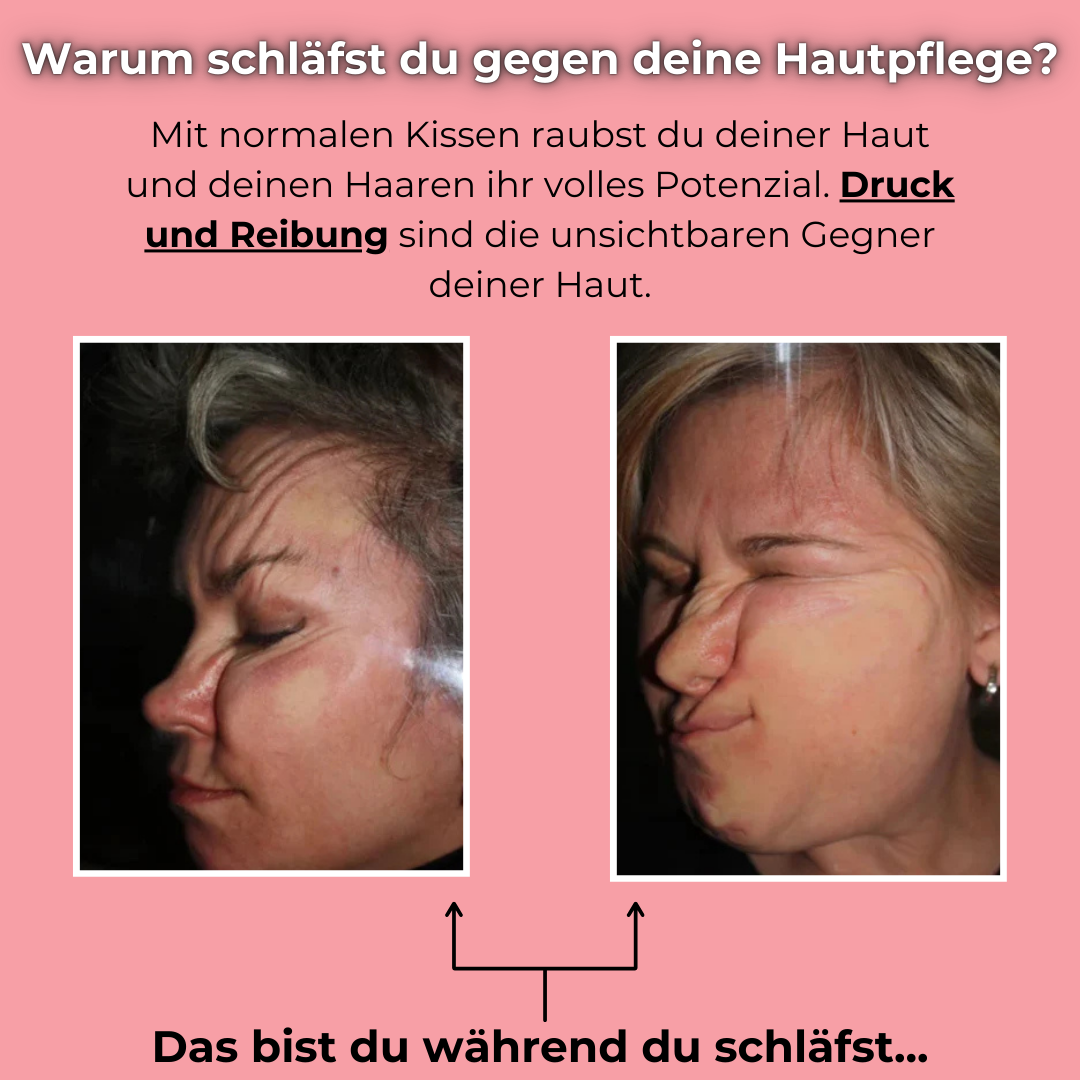 Seidenkissen für Haare